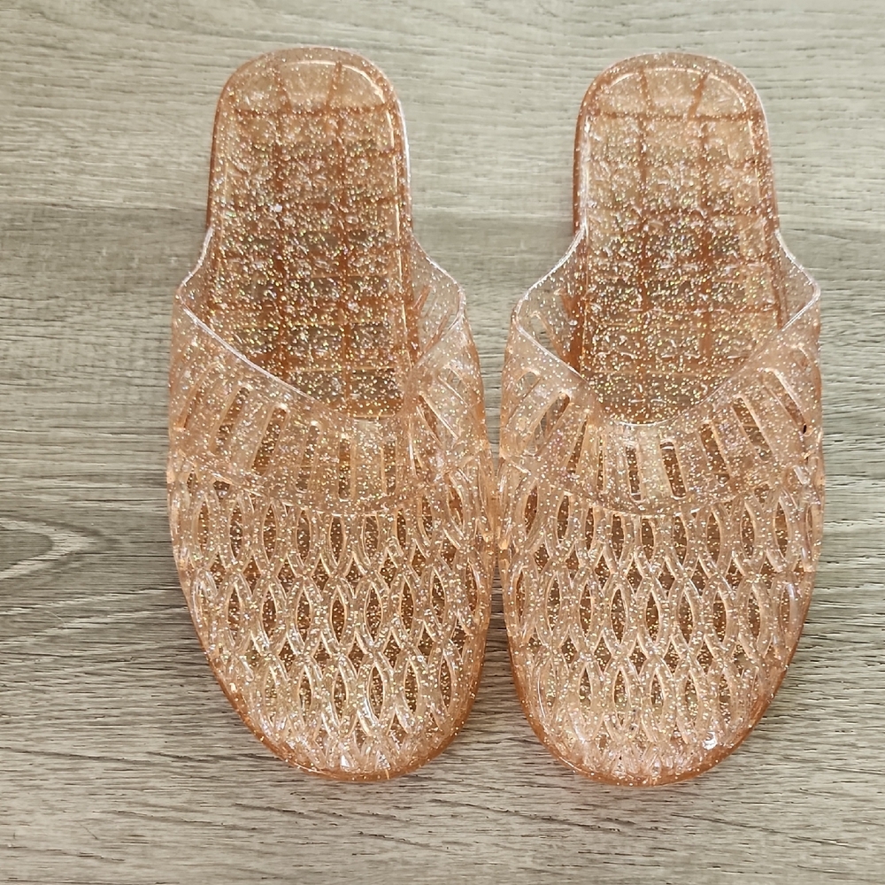 Sparkling Women's Slip-On Jelly Shoes